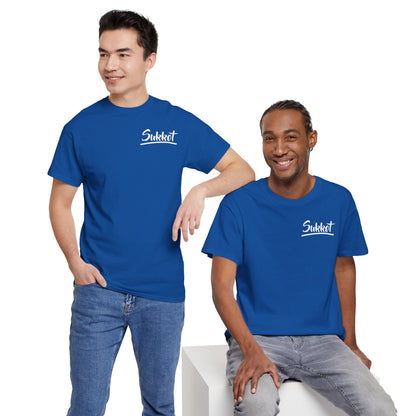 Sukkot (White Font) - Unisex Heavy Cotton Tee