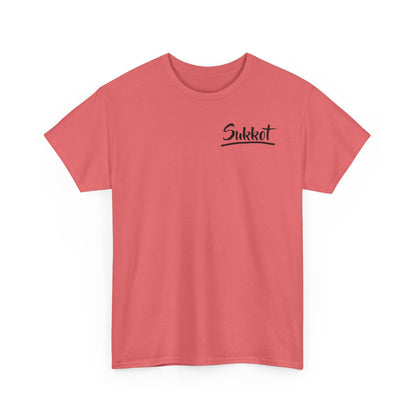 Sukkot (Black Font) - Unisex Heavy Cotton Tee