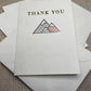 Handcrafted Blank Thank You Cards (Set of 5)