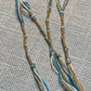 Brown Blue Tzit zit (Tassel or Fringe)