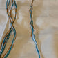 Brown Blue Tzit zit (Tassel or Fringe)